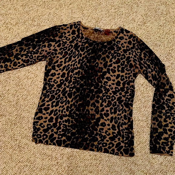 Sweaters - Leopard sweater S